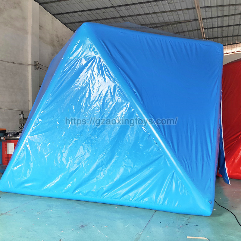 Sky Blue Inflatable Transparent Tent