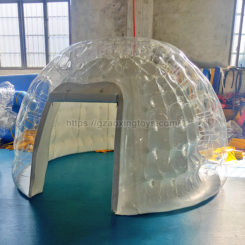 Inflatable Transparent Dome IglooTent