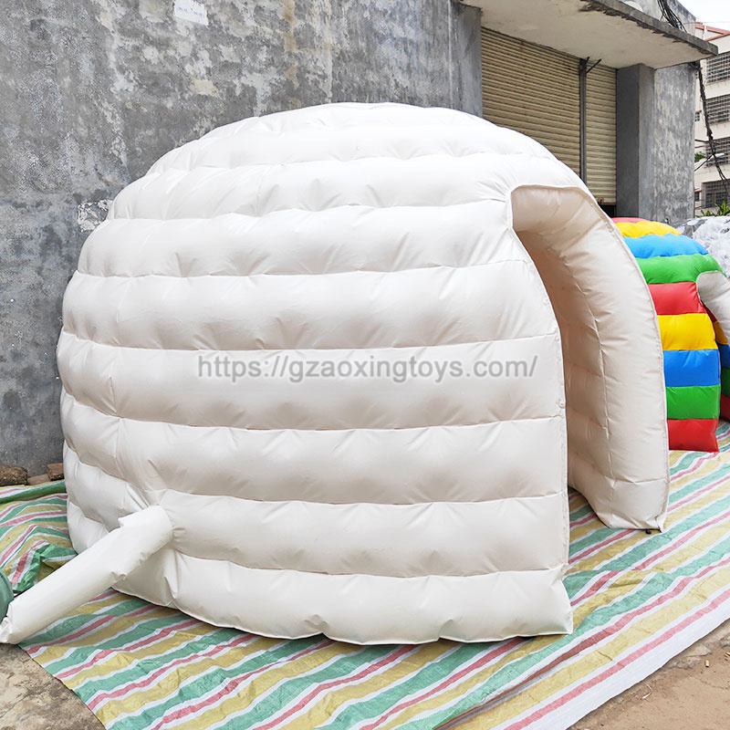 Inflatable White Dome IglooTent