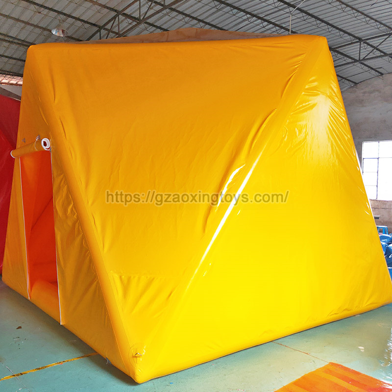 Yellow Inflatable Transparent Tent