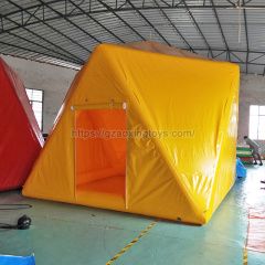 Yellow Inflatable Transparent Tent