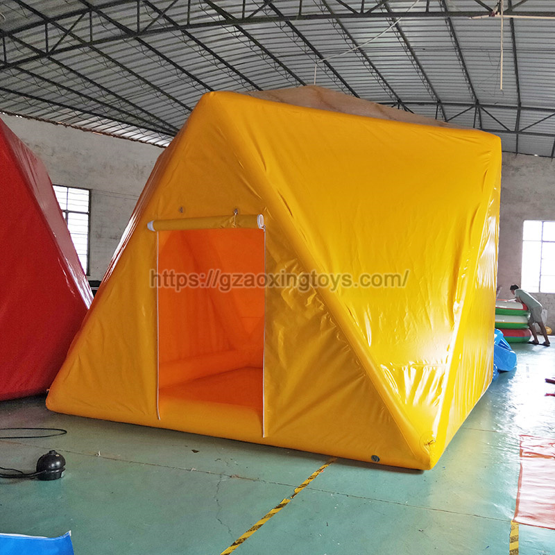 Yellow Inflatable Transparent Tent