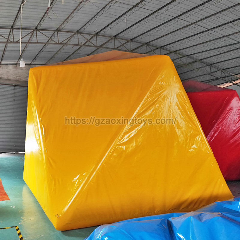 Yellow Inflatable Transparent Tent