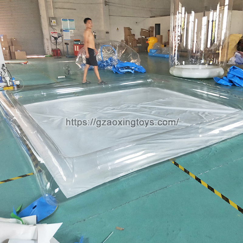 Transparent Inflatable Pool
