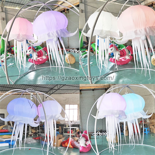 Inflatable Jellyfish With LED Light