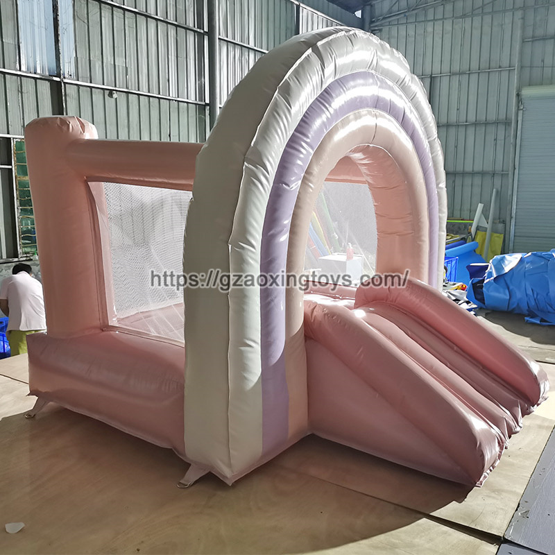 Rainbow Inflatable Bouncer House