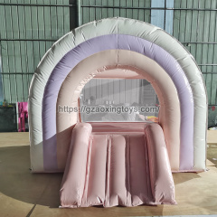 Rainbow Inflatable Bouncer House