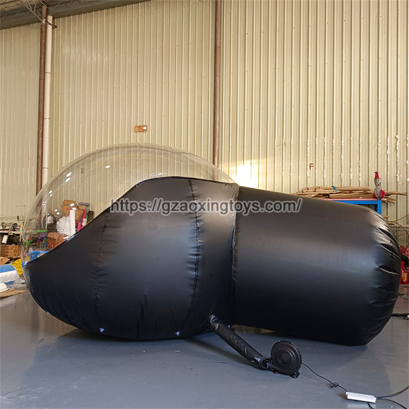 Black Inflatable Bubble Tent