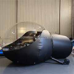Black Inflatable Bubble Tent