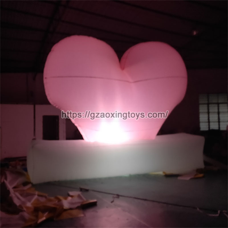 Inflatable LOVE With LED Light