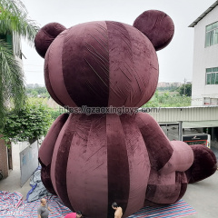 Inflatable Plush Bear For Advertising Decoration