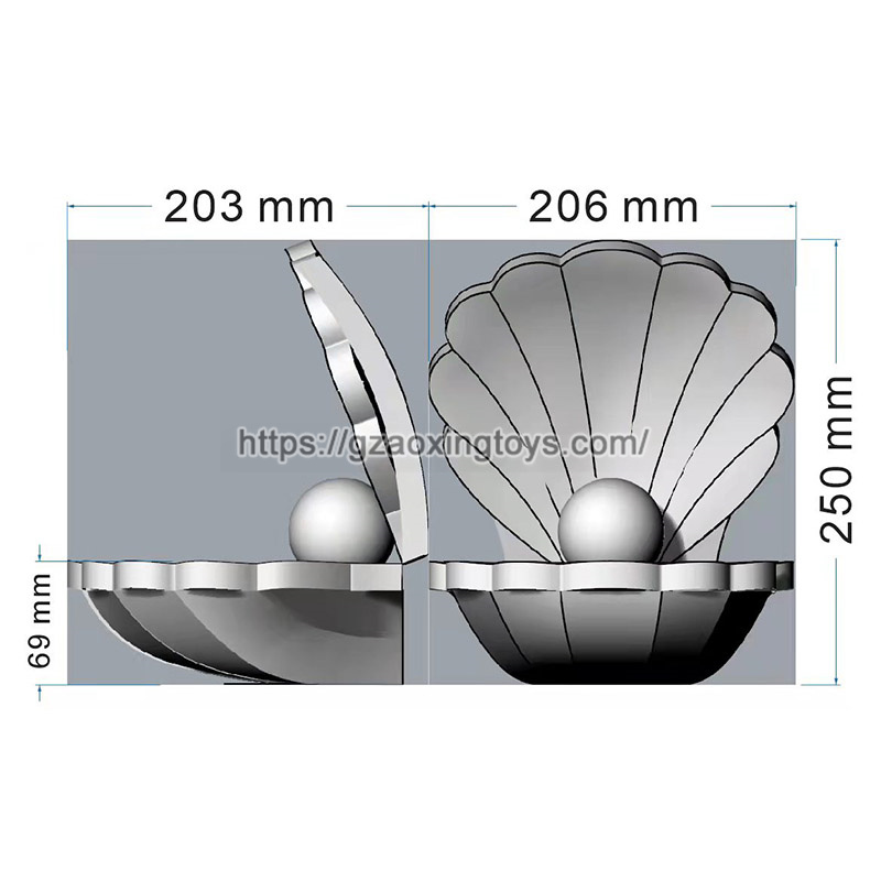 Inflatable Pearly Shell For Advertising Decoration