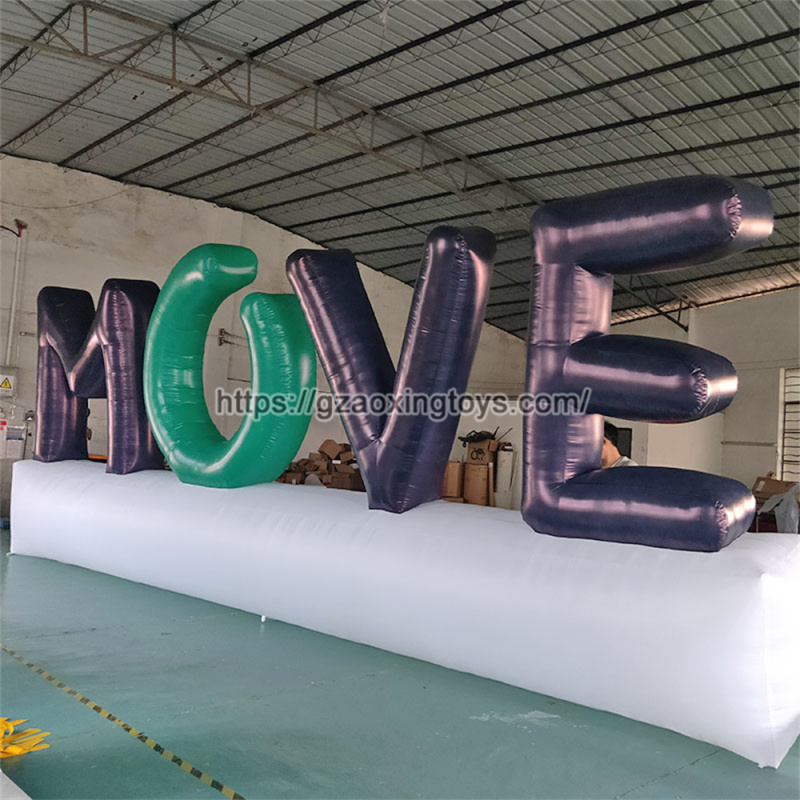 Inflatable MOVE With LED Light