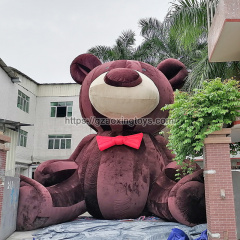 Inflatable Plush Bear For Advertising Decoration