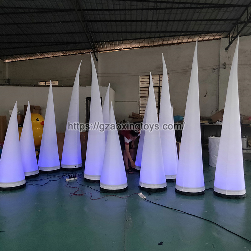 Inflatable Lighting Cone