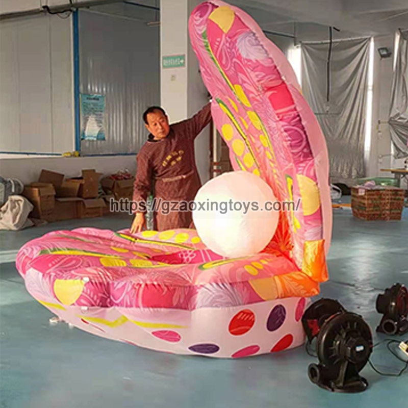 Inflatable Pearly Shell For Advertising Decoration