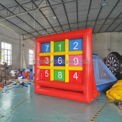 Inflatable 9 Squares Football Board