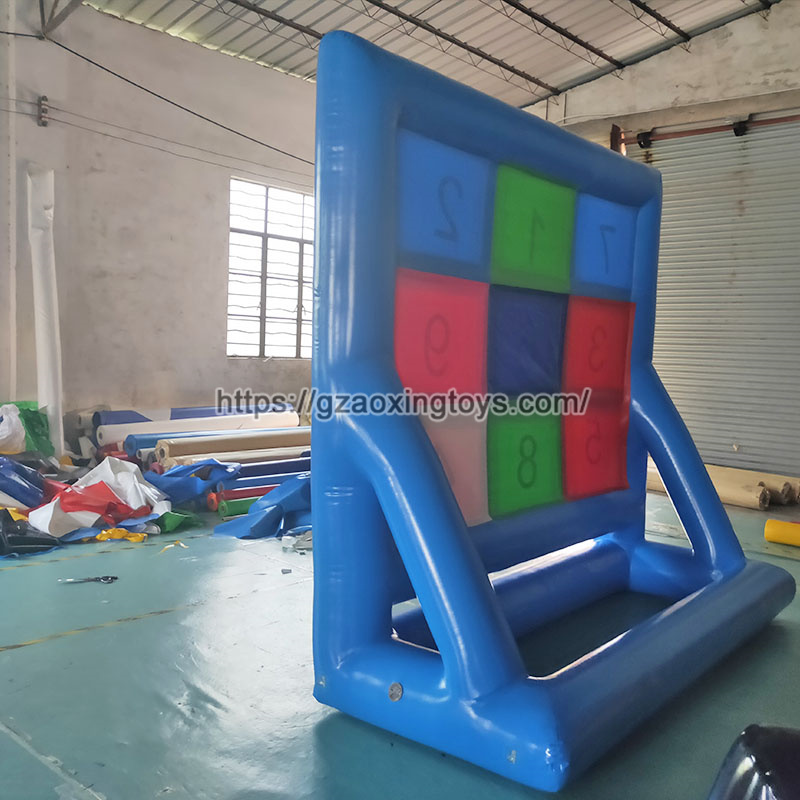 Inflatable 9 Squares Football Board