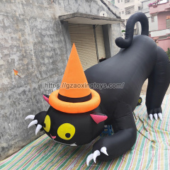 Halloween Decoration Inflatable Black Cat