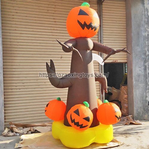 Halloween Decoration Inflatable Pumpkin Tree