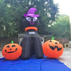 Halloween Decoration Inflatable Black Cat