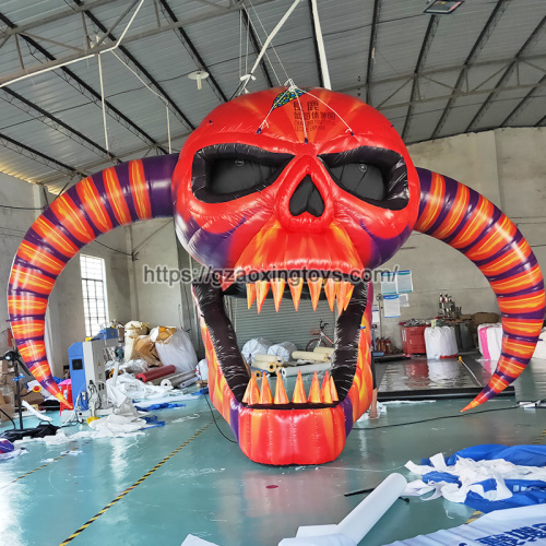 Halloween Decoration Inflatable Skeleton Bone