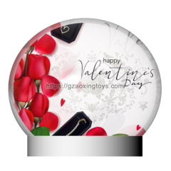 Valentine's Day Inflatable Snow Globe