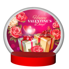 Valentine's Day Inflatable Snow Globe