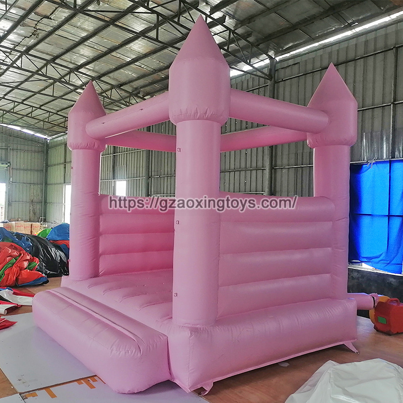 Pink Inflatable Bounce House
