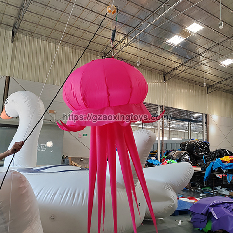 Inflatable Jellyfish With LED Light