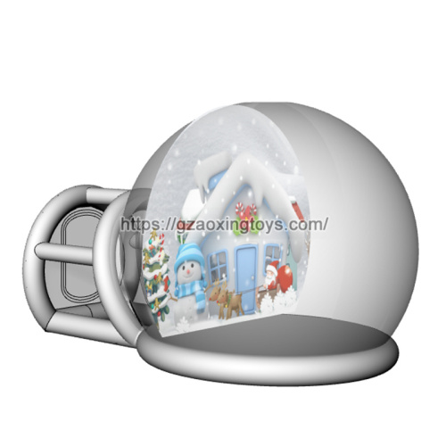 Christmas Inflatable Snow Globe With Tunnel