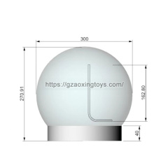Inflatable Snow Globe