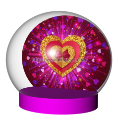 Valentine's Day Inflatable Snow Globe