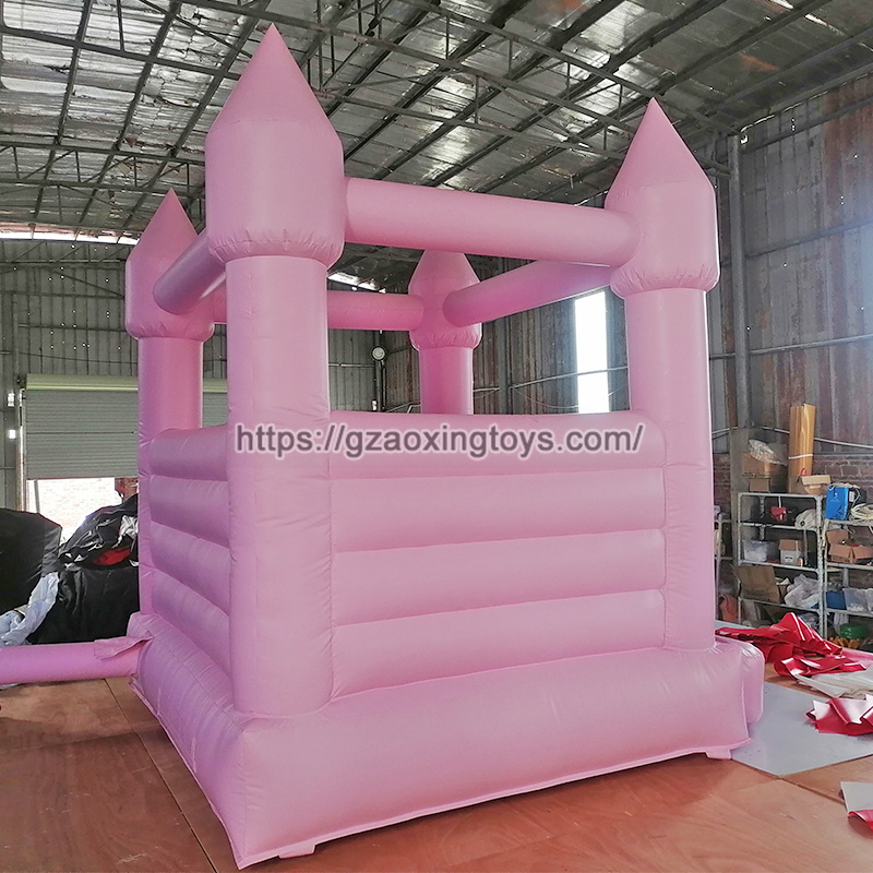 Pink Inflatable Bounce House