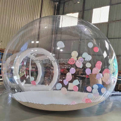 Inflatable Bubble Tent with balloons