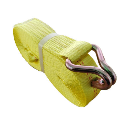Winch Strap with J Hook