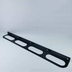 Quadruple Oval Truck Light Mounting Bracket Powder Coated