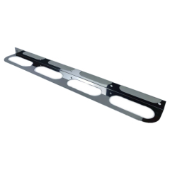Quadruple Oval Truck Light Mounting Bracket Stainless Steel