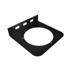 Single Round Truck Light Mounting Bracket Powder Coated