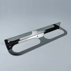 Dual Oval Truck Light Mounting Bracket Stainless Steel