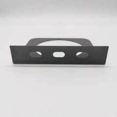 Single Round Truck Light Mounting Bracket Powder Coated
