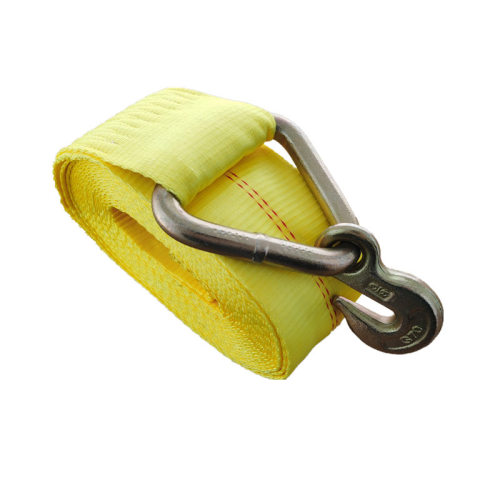 Winch Strap with Grab Hook