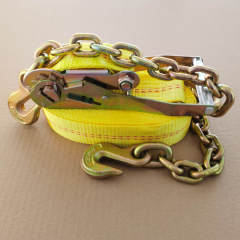 Ratchet Strap with Chain Hook
