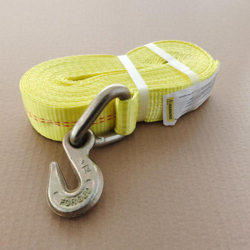 Winch Strap with Grab Hook Roll Off Hoist PartsHY ENVIROTECH