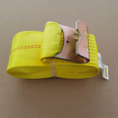 Winch Strap with Flat Hook