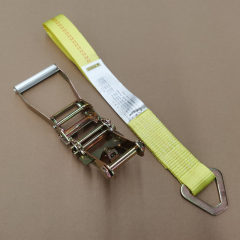 Roll off Lid Ratchet Strap with Triangle Ring