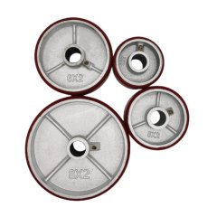 Compactor Mold PU on Iron Core Wheel