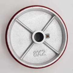 Compactor Mold PU on Iron Core Wheel