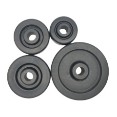 Dumpster Donut Polyolefin Wheel