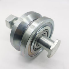 Roll off Lid V-Groove Wheel
